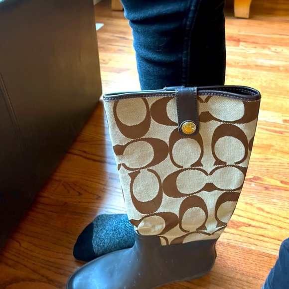 Coach rain boots - Picture 2 of 2